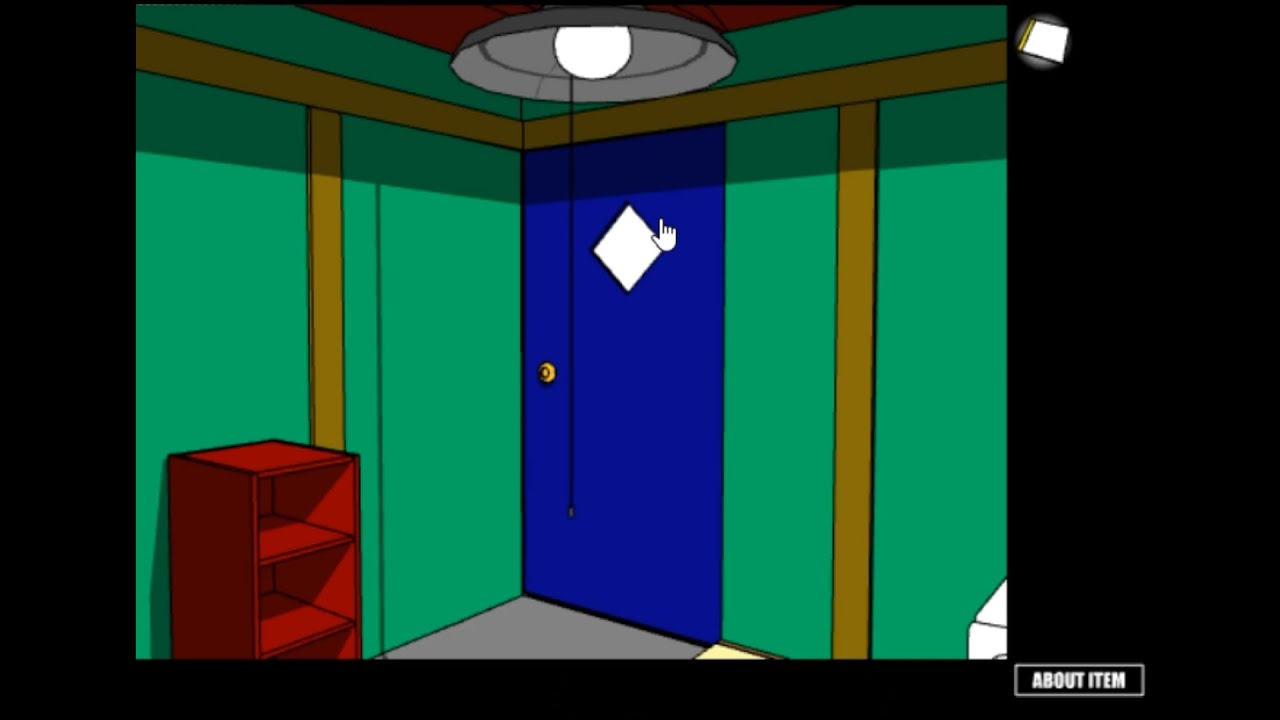 とても懐かしいflashの脱出ゲーム『緑の部屋 / VIRIDIAN ROOM』実況プレイ