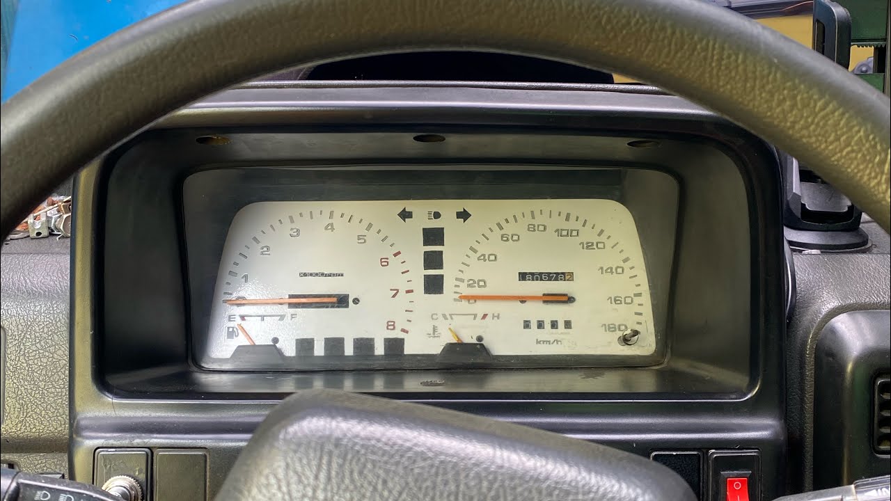 DIY colored panel gauge | How to remove panel gauge | How to calibrate panel gauge | Kia Pride CD5