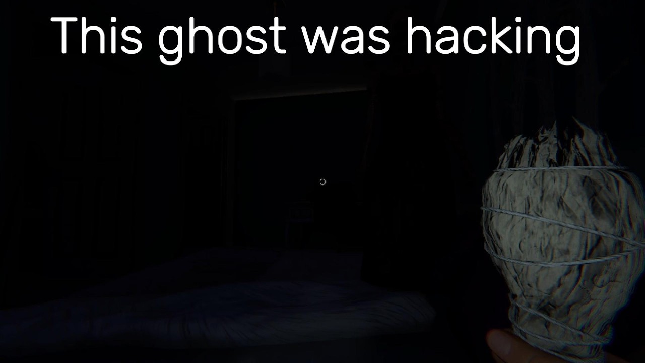 This ghost was hacking!!! (Phasmophobia)