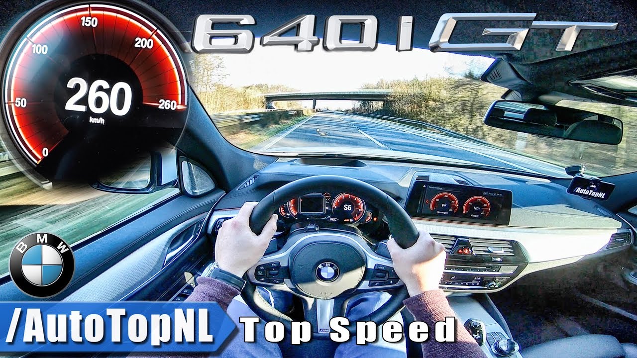 BMW 6 Series GT 640i xDrive M Sport | AUTOBAHN POV | ACCELERATION & TOP SPEED by AutoTopNL
