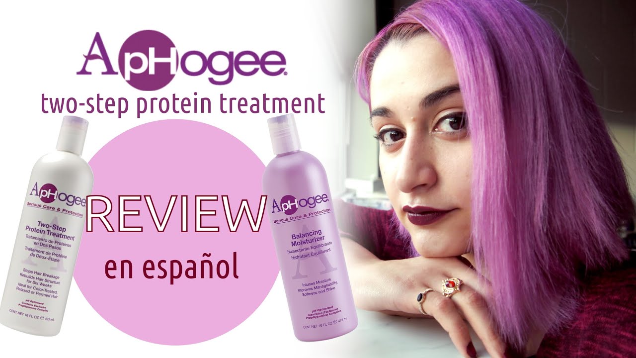 Aphogee Two-Step Protein Treatment Review (ESPAÑOL) (EN subs)