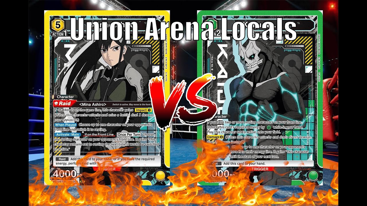 Double Infinity Rare Battle Round 3 - Mina vs Kaiju No 8