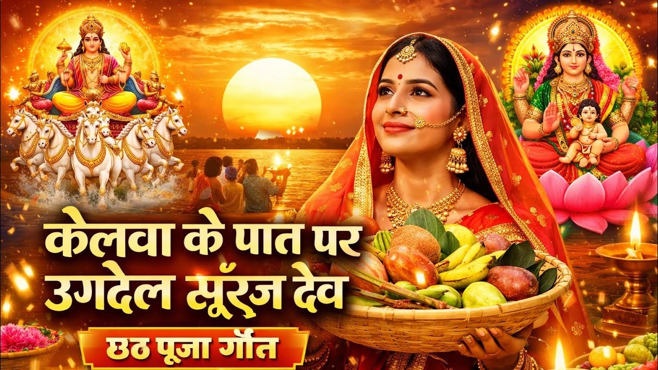छठ गीत 2026 | केलवा के पात पर उगेलन सुरुज देव | छठी मइया गीत | Chhath Puja Song | Surya Arghya Geet 