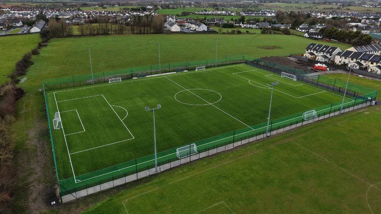 Karol Curran Plant Hire -  New Tuam Celtic FC Astro Turf