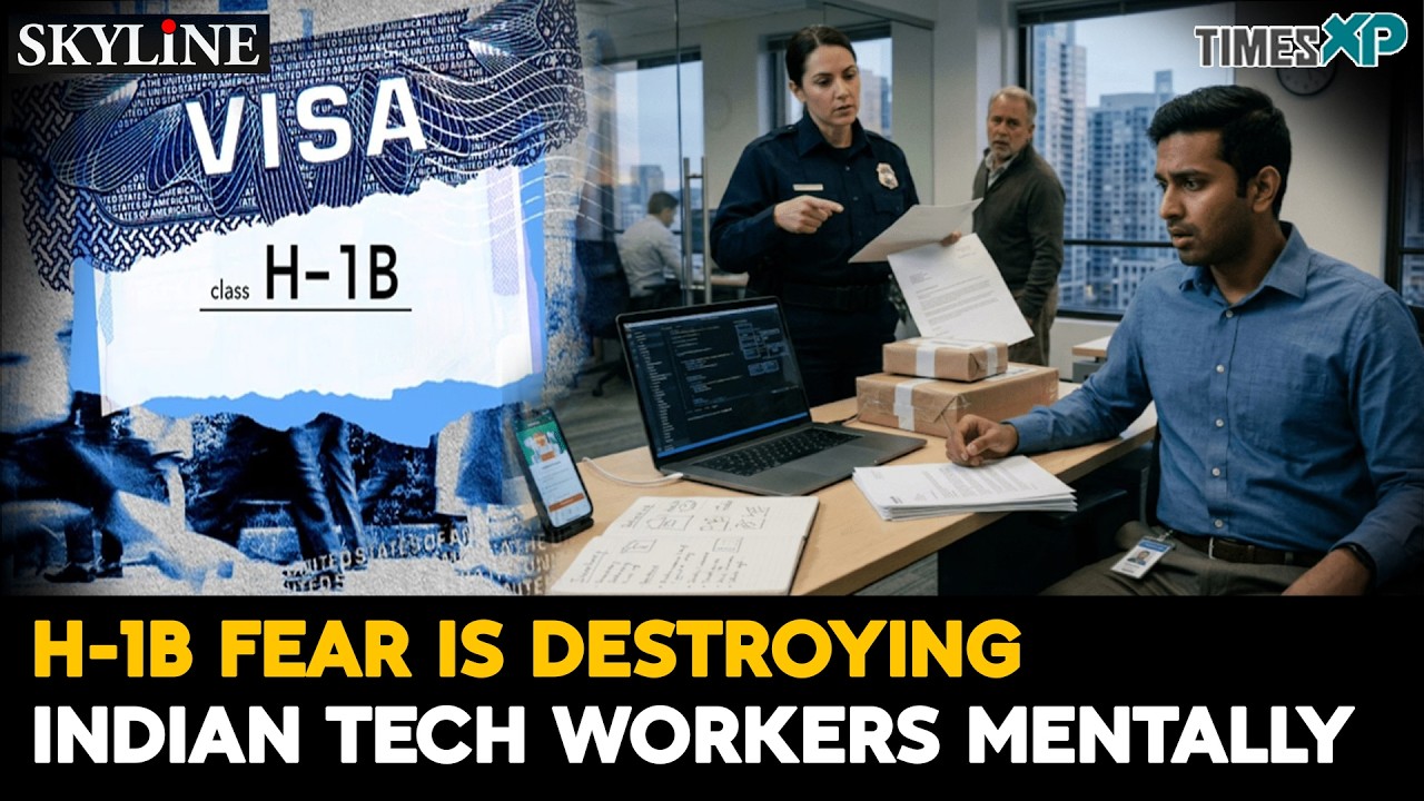H-1B Fear Is Destroying Indian Tech Workers Mentally| Indians In The U.S.| Skyline With Driti Atri