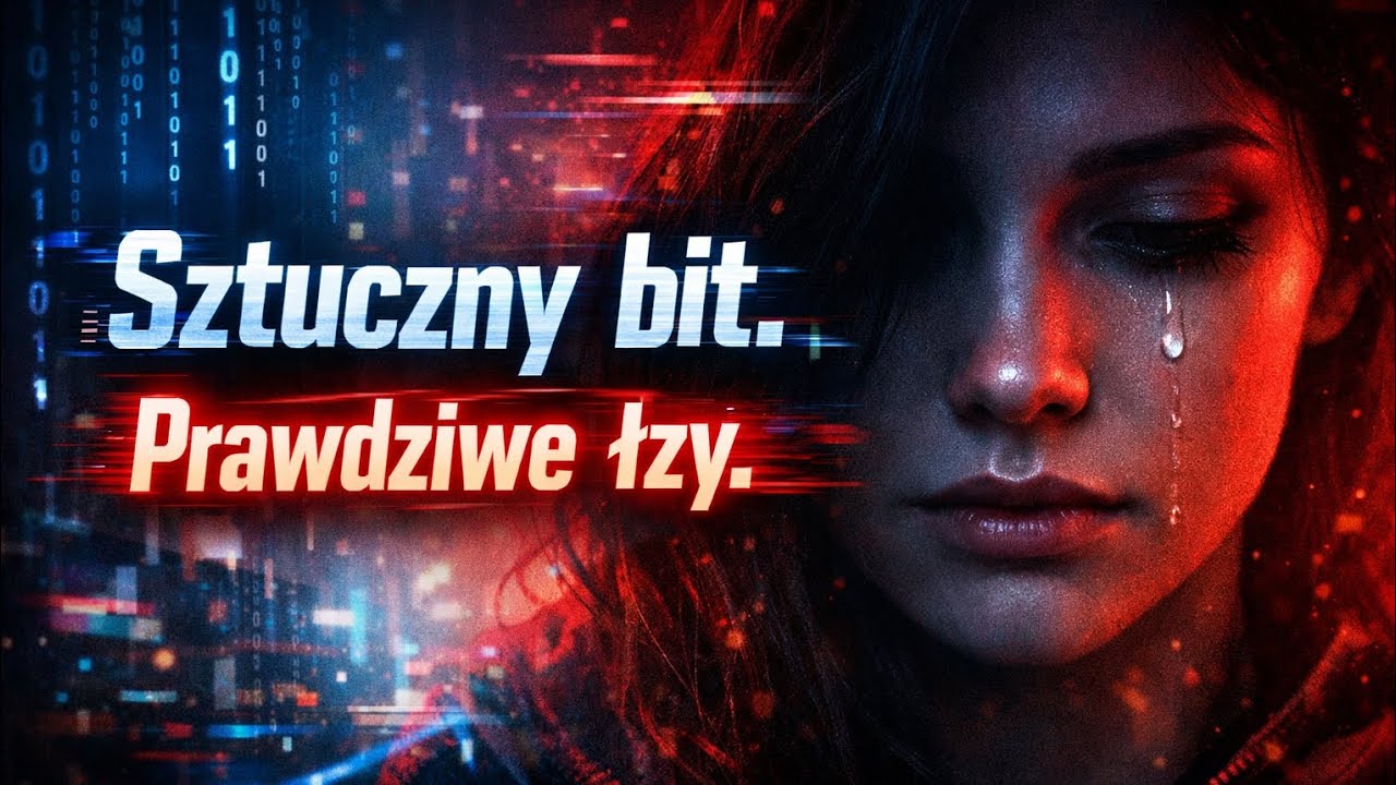 Sztuczny bit, prawdziwe łzy | Emocjonalna piosenka AI | Polski utwór o uczuciach