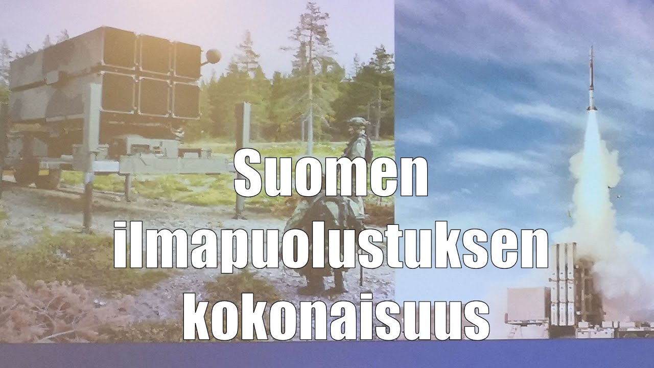 Suomen ilmapuolustuksen kokonaisuus - ilmatorjunta, henkilöstö jne - Ilmavoimien komentaja 2023