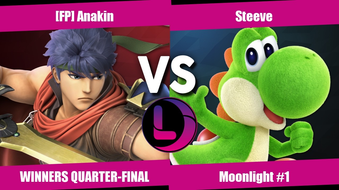 Moonlight #1 [FP]  Anakin (Sonic & Ike) VS Steeve (Yoshi & Luigi) Winners Quarter-Final