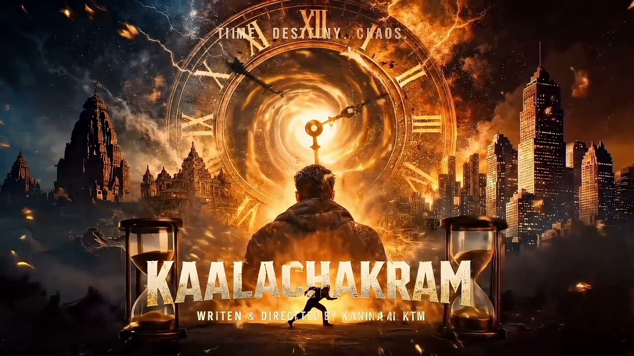 KAALACHAKRAM | Ai Concept Poster Reveal | A Sci-Fi Short Film | Written & Directed by Kannan KTM |
