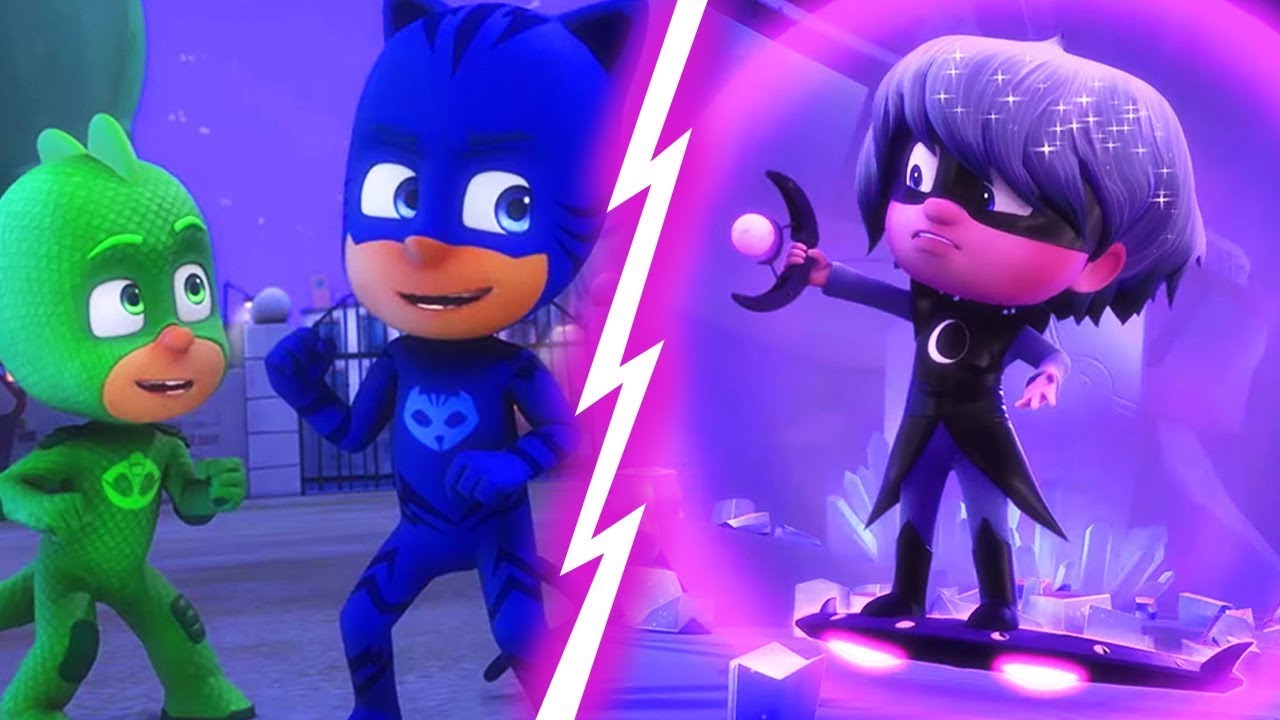 PJ Masks Super Pigiamini | Stregati dalla Luna: la fortezza lunare | Cartoni Animati