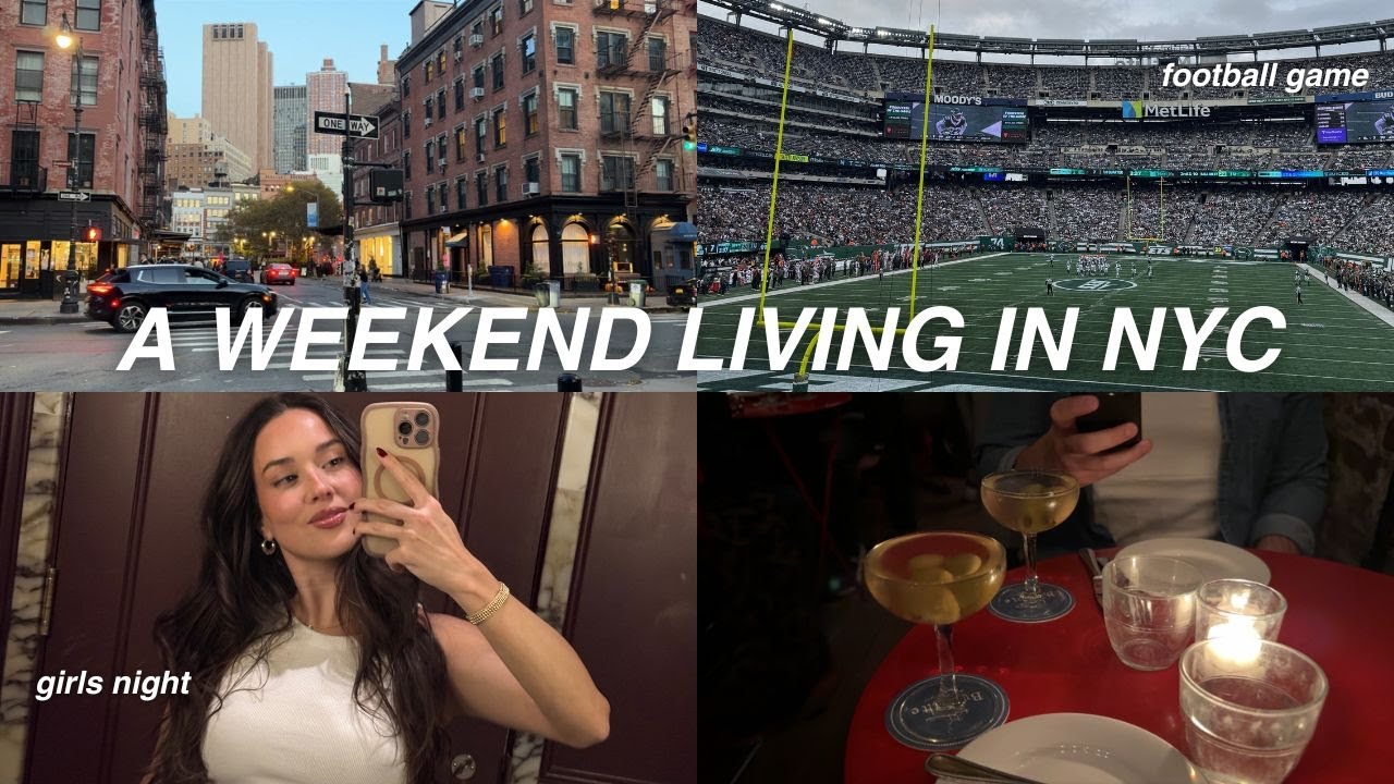 РЕАЛИСТИЧНЫЕ ВЫХОДНЫЕ В НЬЮ-ЙОРКЕ: девичник, обновление мебели, свидание и футбольный матч