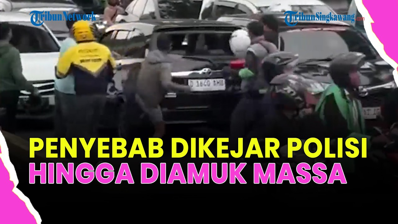 🔴ALASAN MOBIL CALYA KABUR HINGGA LAWAN ARAH DAN DIAMUK MASSA DI GUNUNG SAHARI JAKARTA PUSAT