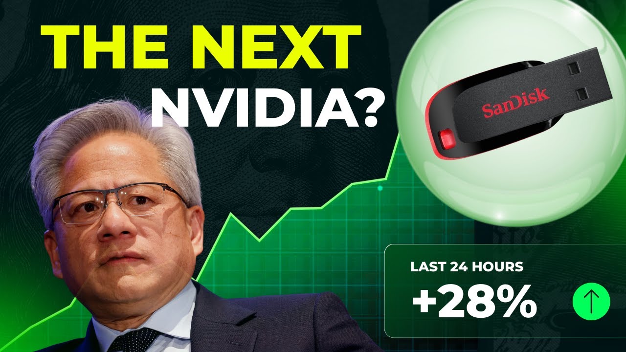 Why SanDisk Surged 28% in ONE Day! (The Jensen Huang Effect)