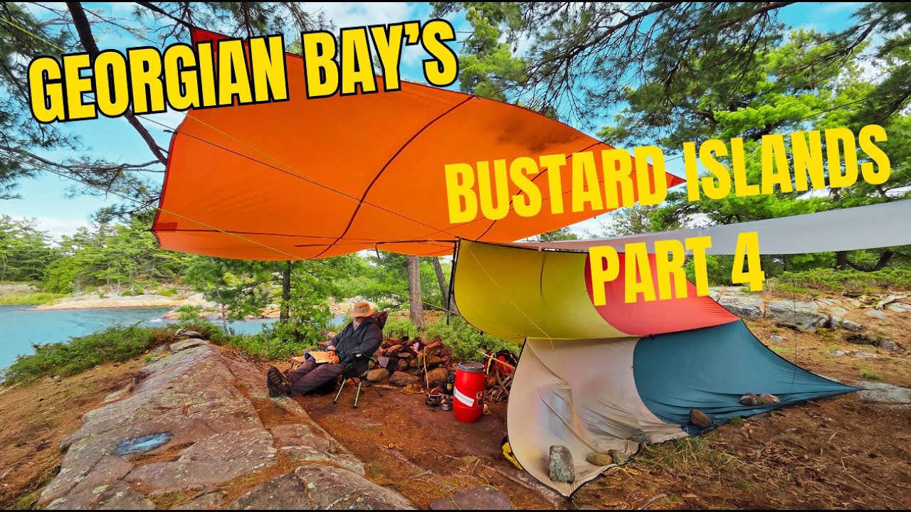 Georgian Bay's Bustard Islands Canoe Trip - PART 4 (last one)