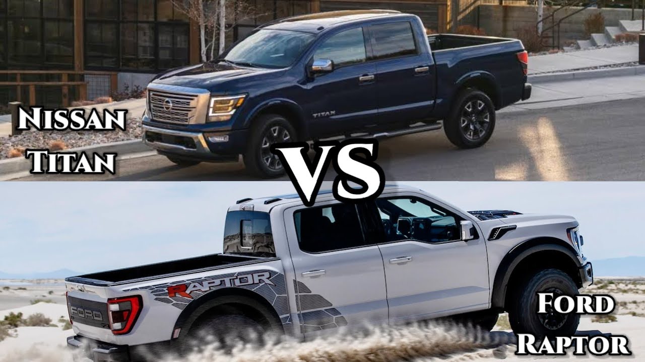 2023 Ford Raptor vs 2023 Nissan Titan