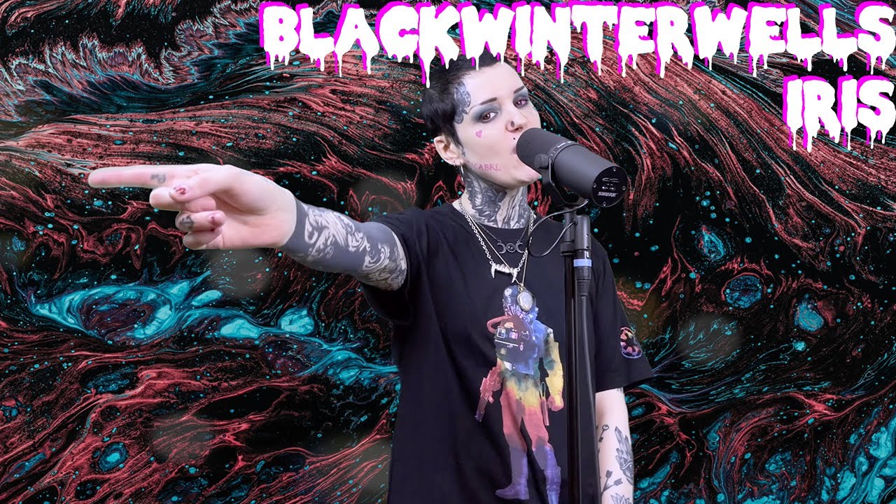 What if hyperpop was metal...? (blackwinterwells - Iris cover)
