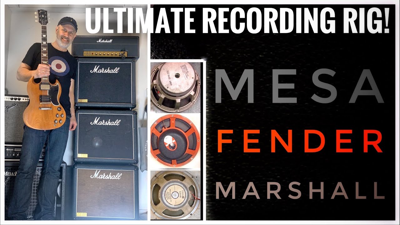 How to Record Classic MESA, FENDER and MARSHALL Guitar Tone with one COMPACT RIG!