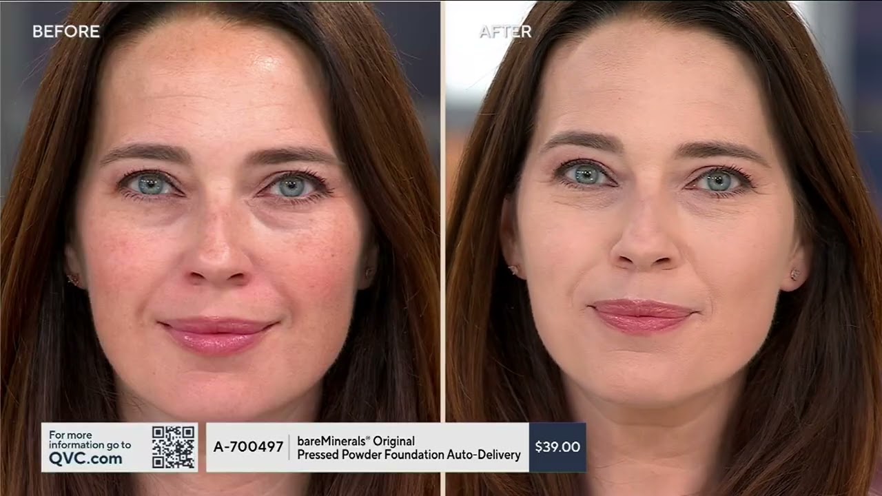 bareMinerals Original Pressed Powder Foundation Auto-Delivery on QVC