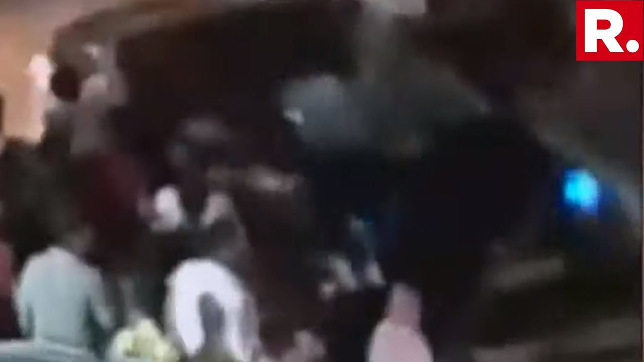 Hit & Run Caught On Tape: Driver Rams Car Into Delhi Crowd, Flees
