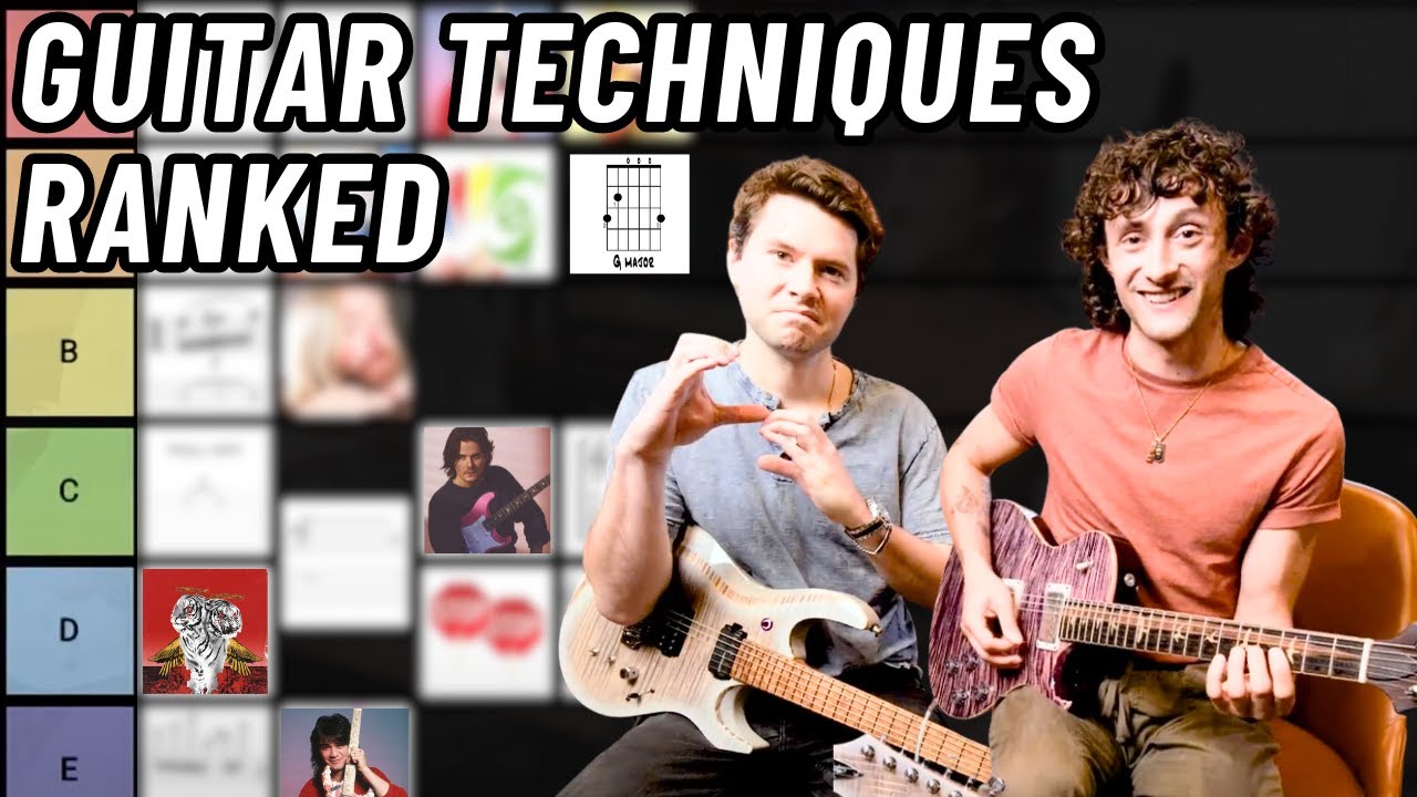 Every electric GUITAR technique RANKED (featuring MusicIsWin)