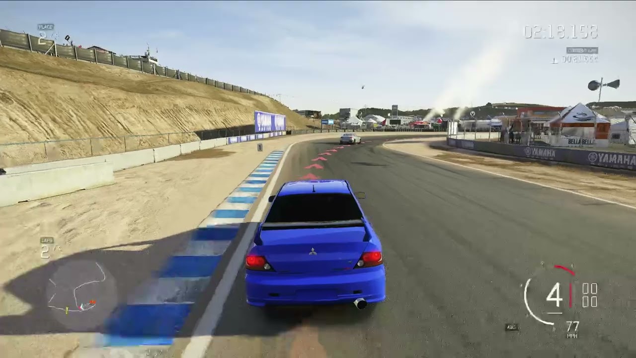 DISCIPLINED RACER | Forza Motorsport 6 | 2004 Mitsubishi EVO VIII | Laguna Seca Raceway | 1080p60 HD