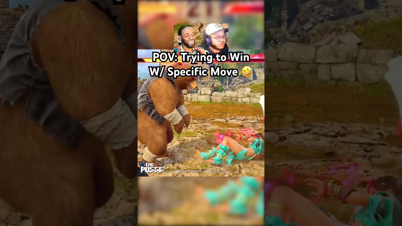 Tekken 8 Game Winning Move 🤣 #tekken8 #fightinggames #gaming #funny