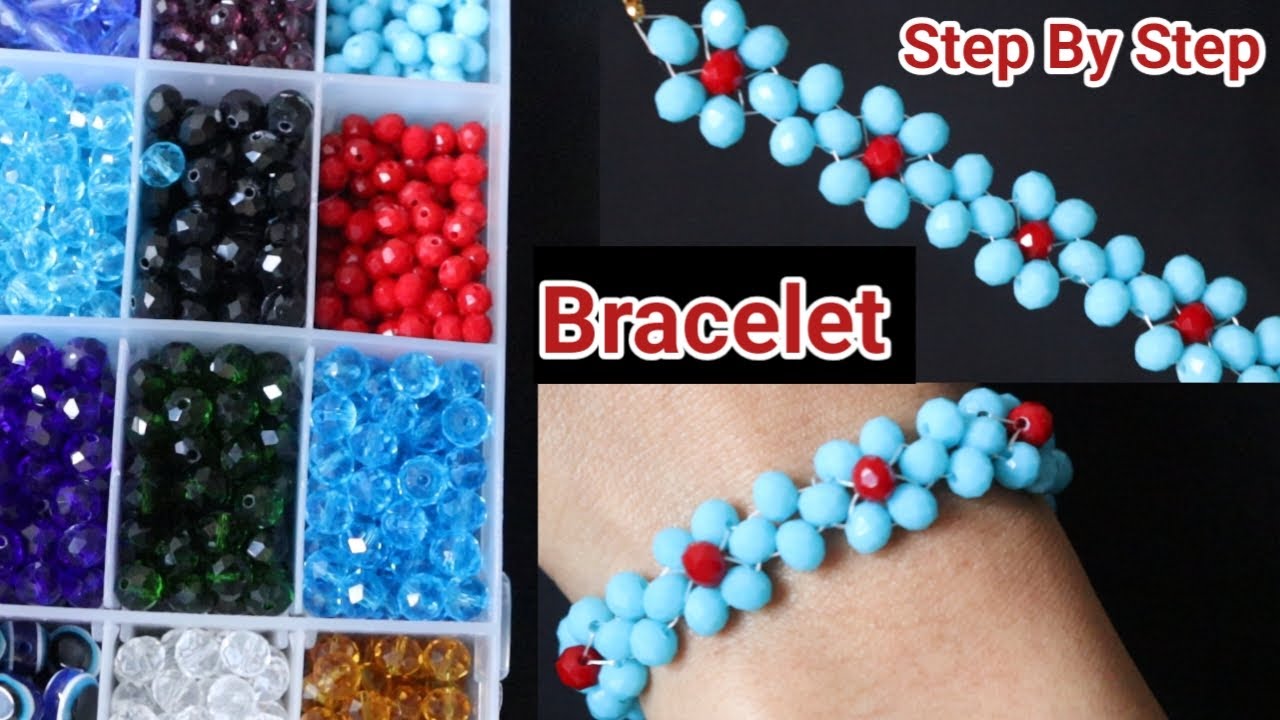 Hand Made Bracelet Step By Step || Very Simple Bracelet making ideas 💫