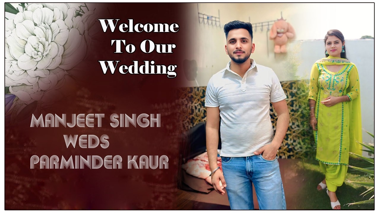 4K Live Wedding MANJEET SINGH  weds  PARMINDER KAUR By Pardeep Photography Samana M:91151-63339