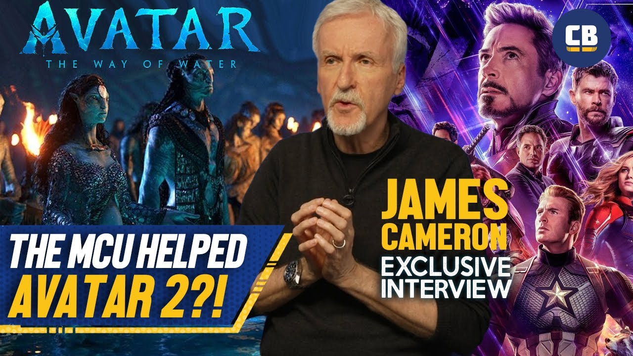 James Cameron Says The MCU HELPED Avatar The Way Of Water?! - Exclusive Interview