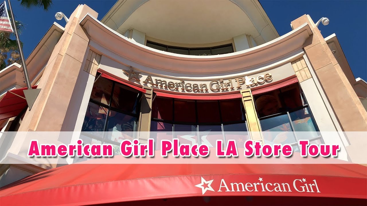 American Girl Doll Store and Cafe Los Angeles at The Grove Tour ~ August 2019 AGP Store Report