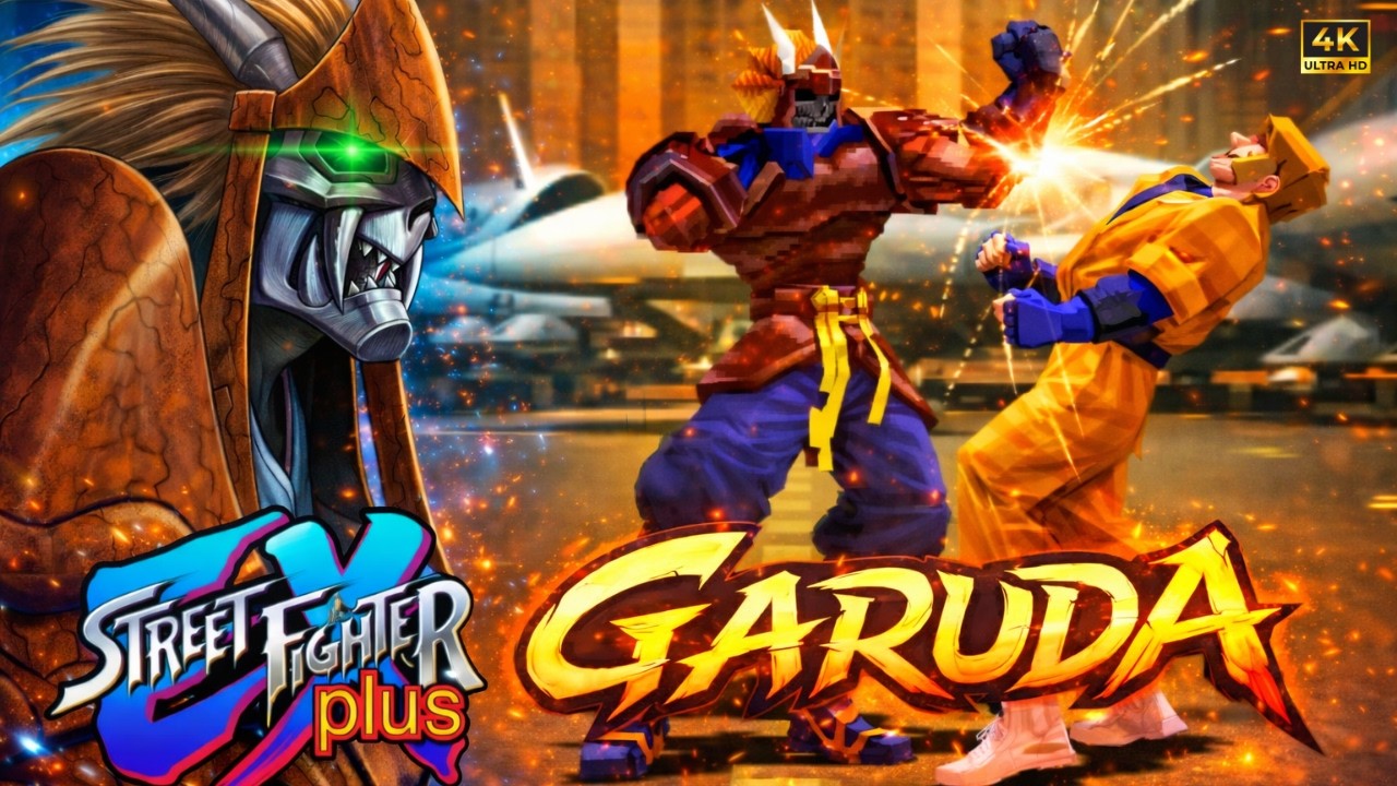 TAS INSANE: Garuda ABSOLUTELY DESTROYS Street Fighter EX (Arcade)