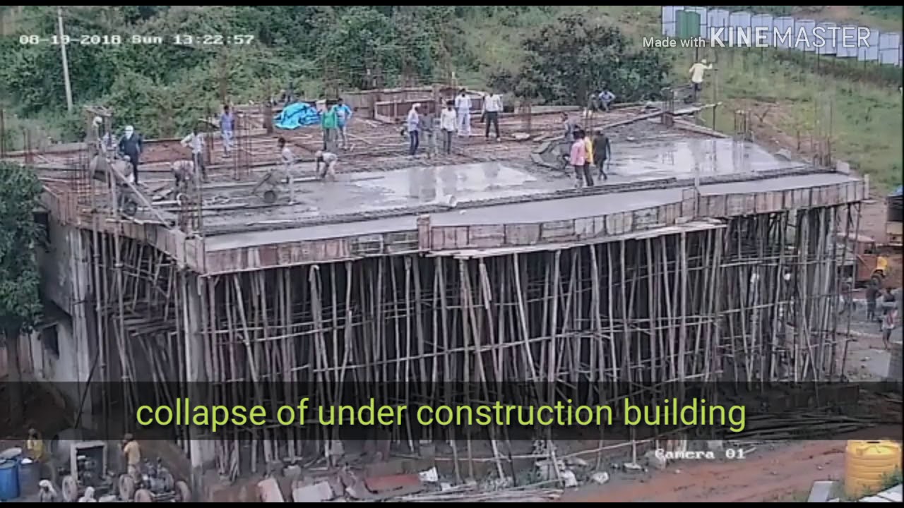 collapse of under construction building