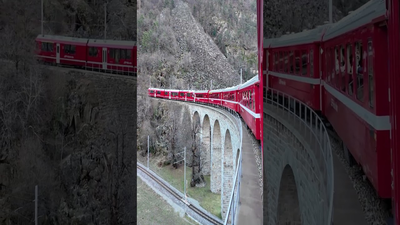 Bernina Express 🇨🇭Winter Ride 