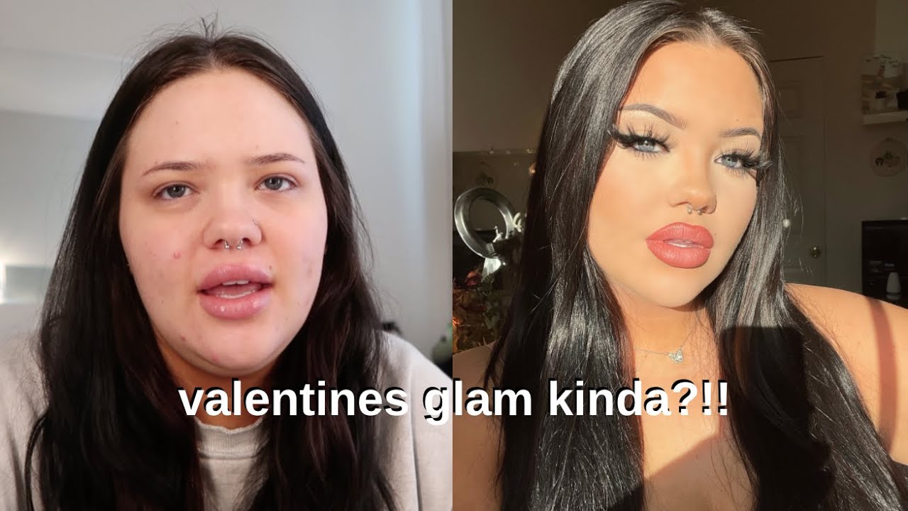 легкий гламурный макияж *многолюдно*