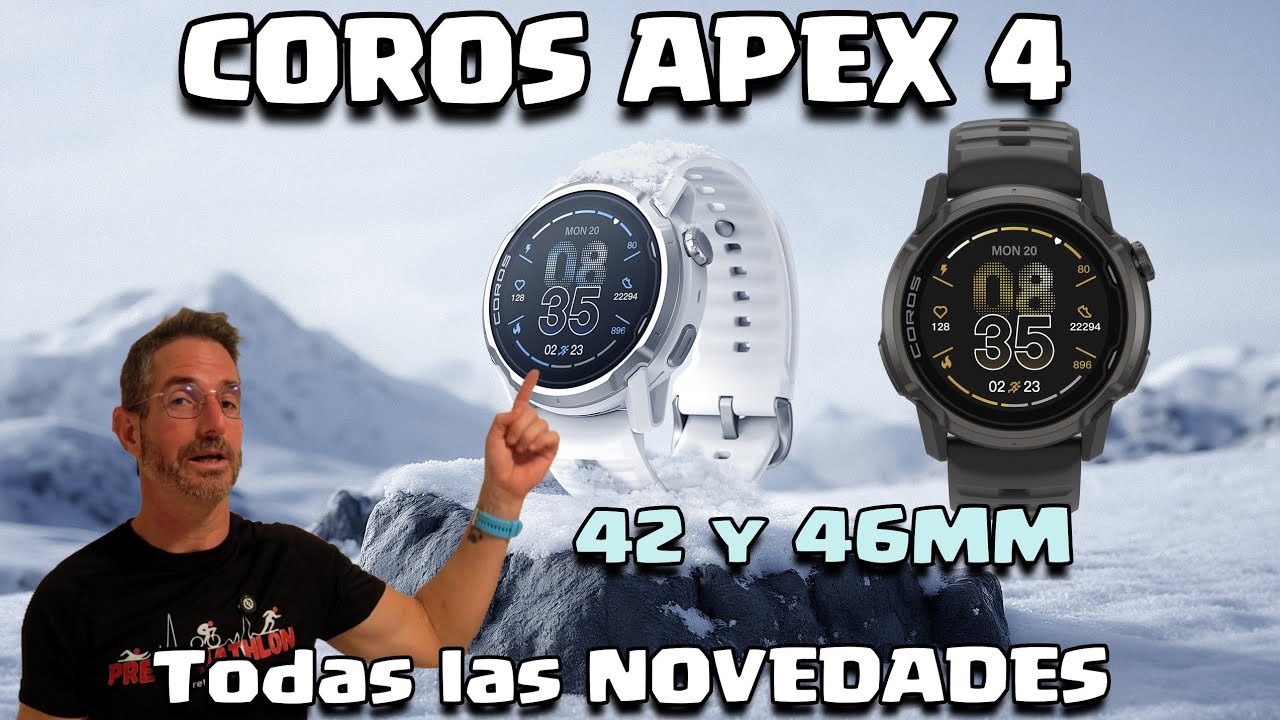 COROS APEX 4! Ya es oficial ¡Todas las novedades!