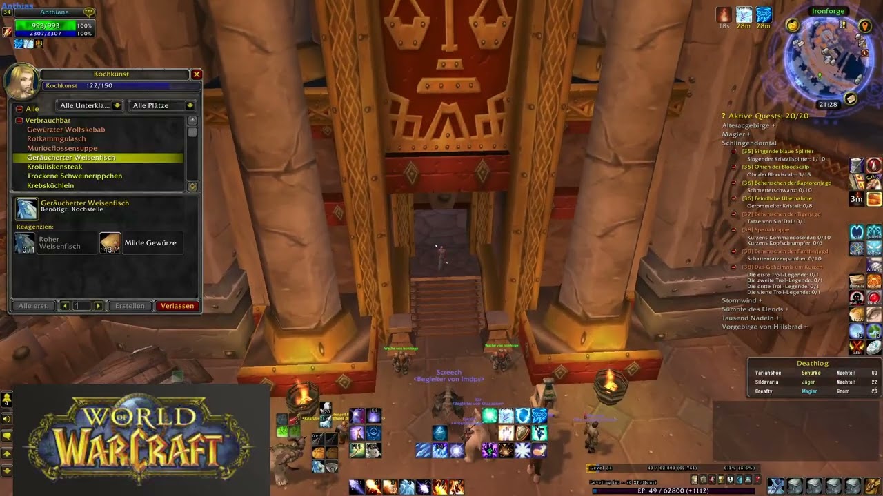 449. WoW Classic - LVL 35 ist das Ziel!