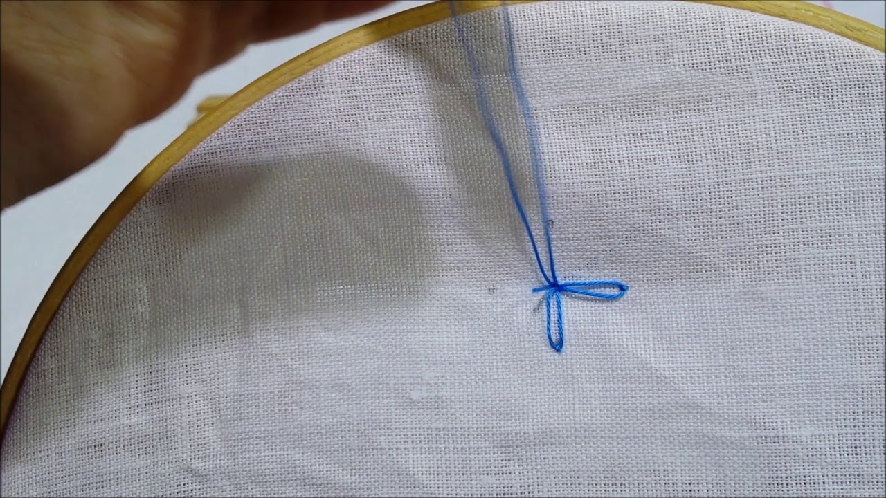 Punto Margherita - Tutoria ricamo a mano hand embroidery