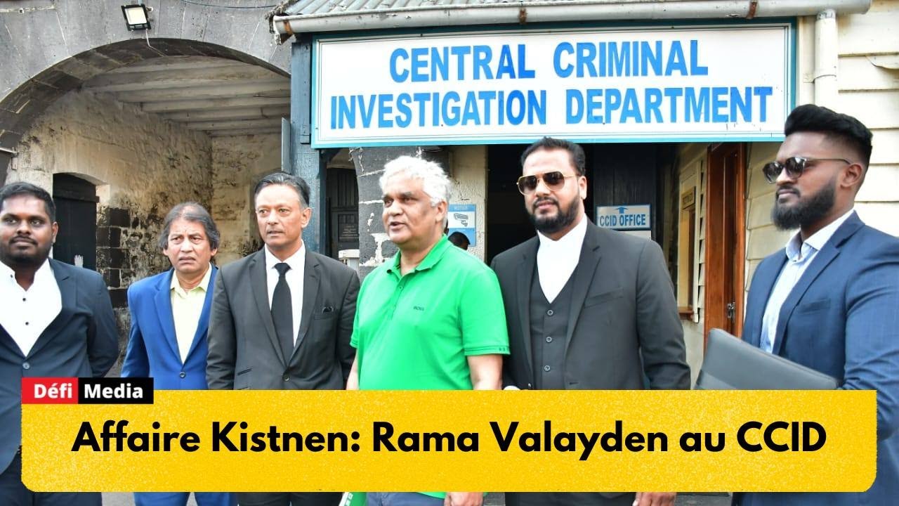 Affaire Kistnen: Rama Valayden au CCID