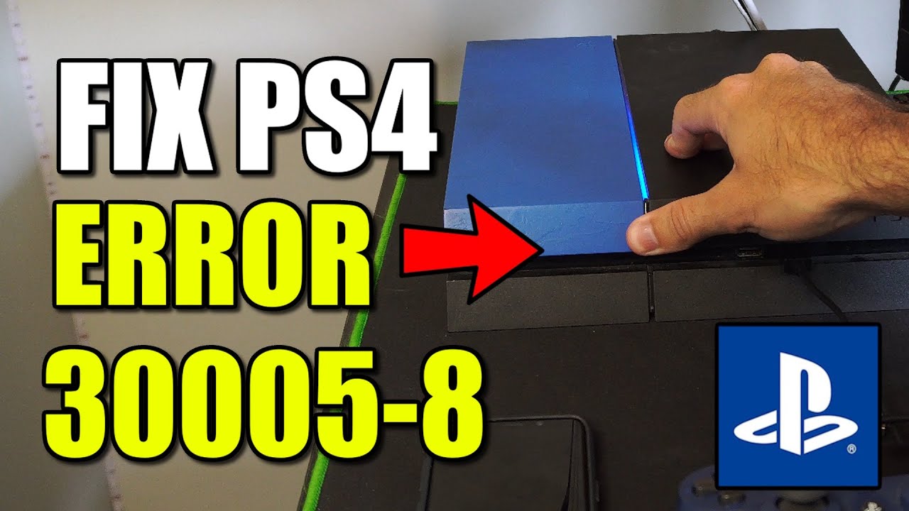 How to Fix PS4 Error Code CE-30005-8 Cannot Start The Application on PS4 (Best Method)