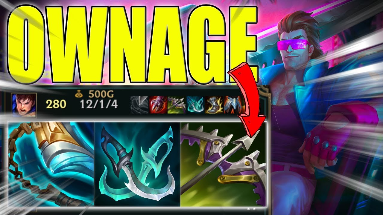 GAREN TOP 100% CARRIES FEEDING TEAM MATES - S14 Garen Top lane gameplay commentary