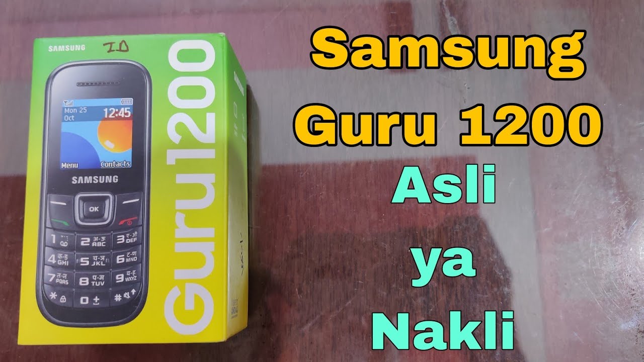 Samsung Guru 1200 (2022) keypad phone