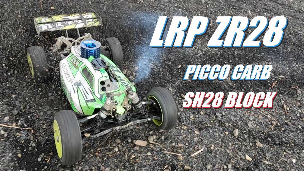 LRP .28 in a Buggy Running low Nitro Content Fuel & Something DISGUSTING Happened