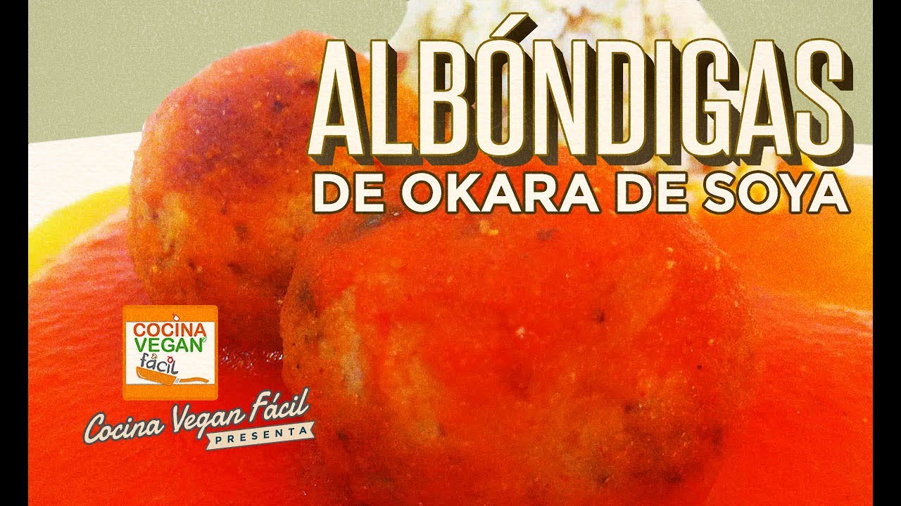 Albóndigas de okara de soya - Cocina Vegan Fácil