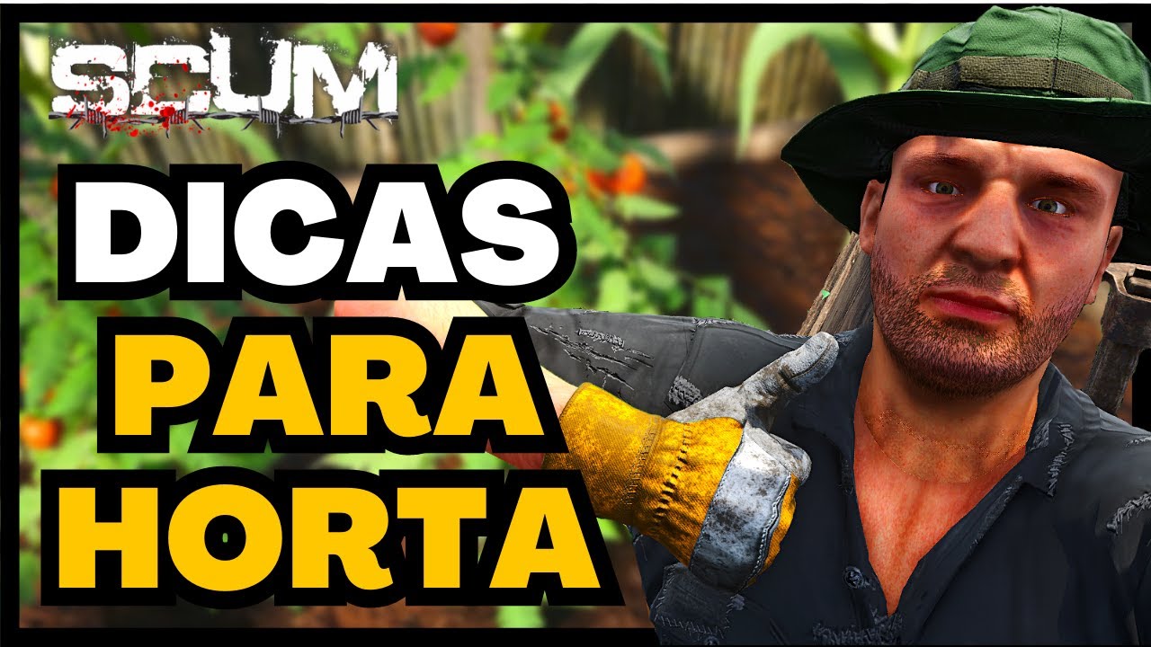 DICAS PARA CULTIVAR HORTA  | DICAS para INICIANTES #10 - SCUM