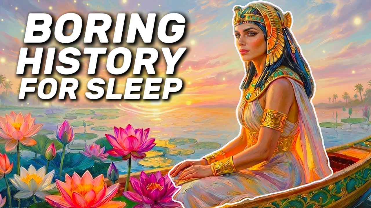 The Gentle Flow of Nile River Legends for Deep Relaxation | Boring History for Sleep