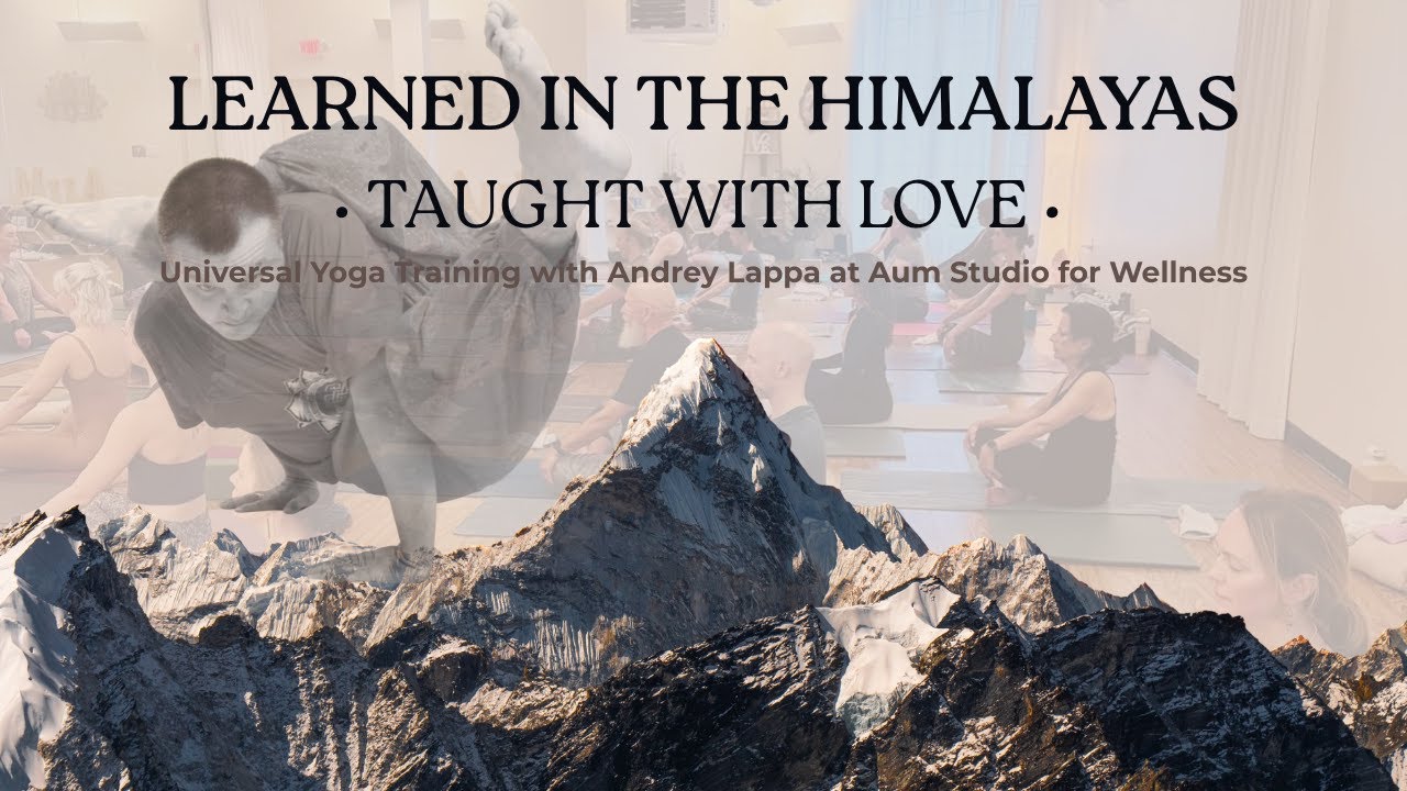 Universal Yoga Training with Andrey Lappa at Aum Studio for Wellness