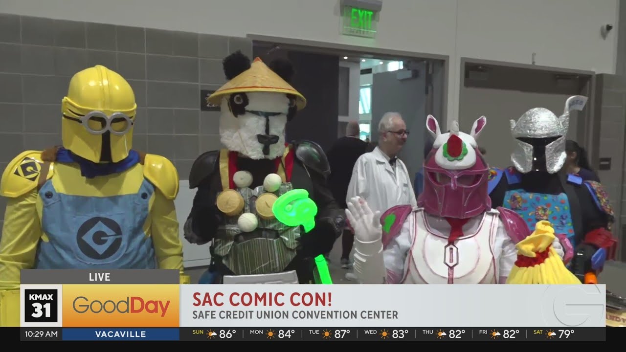 Cosplay with the family and have fun at Sac Comic Con 2026!
