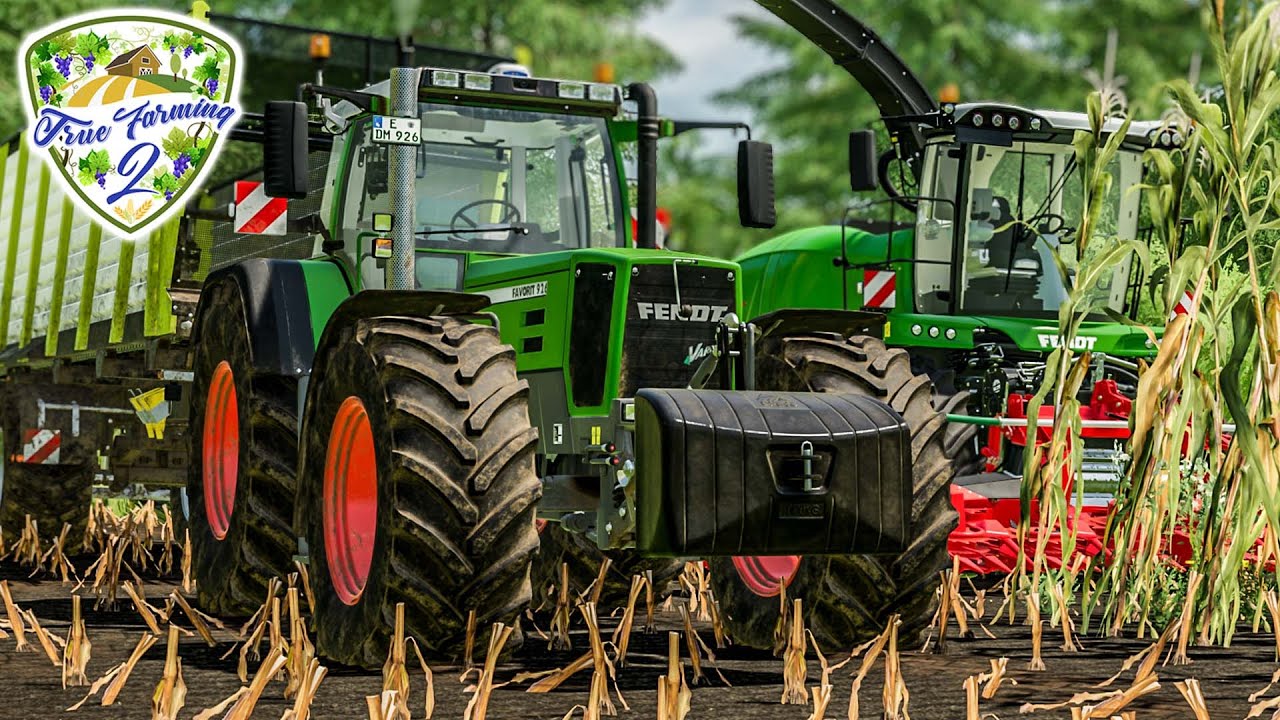 True Farming 2 #301 - Es wird GEHÄCKSELT! Fendt KATANA 650 im GPS und MAIS - Farming Simulator 22