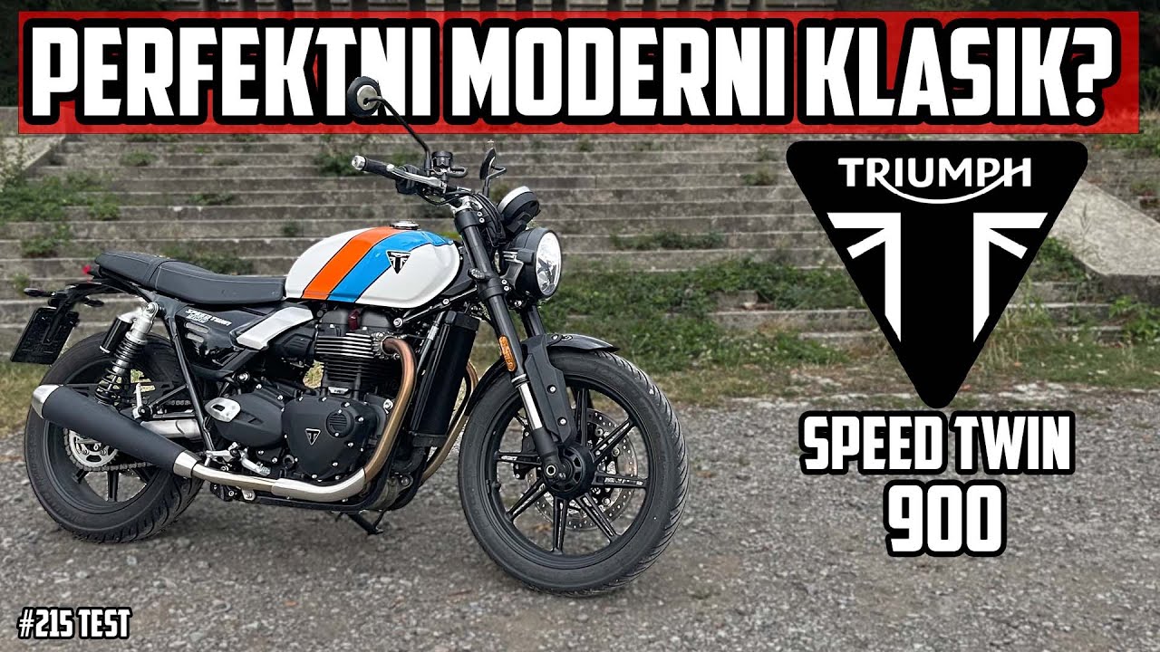 Test Motora: Triumph Speed Twin 900 (2025) - First Ride - Review