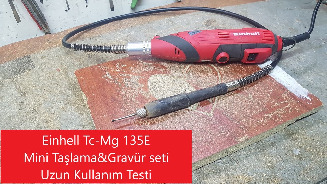 Einhell Tc-Mg 135E Gravür seti İnceleme - Uzun kullanım testi - Bu fiyatlara alınır mı ?